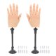 thumbnail image 2 of Modelo De Mano Artificial De Práctica ANGGREK Flexible Lavable Suave Realista 1 Par De Uñas Protésicas Para Salón De Belleza, 2 of 7