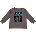 thumbnail image 3 of Inktastic 100 Days of School Cool Sunglasses Design Boys or Girls Long Sleeve Toddler T-Shirt, 3 of 5