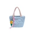 thumbnail image 5 of Bolso de mano para niña, estilo coreano, fresco y dulce, informal, sencillo, de gran capacidad, elegante y sencillo, para guardar cosas en la mano., 5 of 5