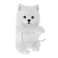 thumbnail image 3 of Portarrollos de papel higiénico con forma de perro, creativo, para montar en la pared Samoyedo, 3 of 9
