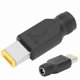 thumbnail image 2 of Adaptador de corriente para portátil (2 unidades, conector hembra de 5,5 x 2,1 mm a conector macho cuadrado de 11 x 5,0 mm) para Lenovo Notebook., 2 of 14