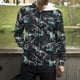 thumbnail image 2 of Sudadera con capucha y cremallera con diseño de dinosaurio y grafiti punk para hombre y mujer, sudadera con capucha y cremallera con estampado 3D, ropa de calle de moda, abrigos, 2 of 5