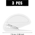 thumbnail image 2 of 3 Pieces Letter Opener, Efficient Plastic Envelope Opener Mail Opener with Sharp Edges Envelope Cutter(White), 2 of 5