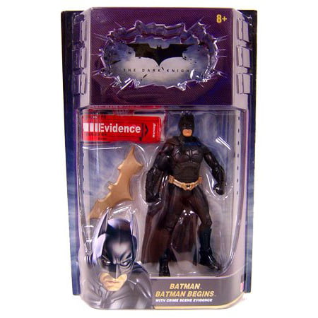 Batman Dark Knight Movie Master Deluxe Action Figure Batman from Batman Begins (Crime Scene (Best Scenes In The Dark Knight)