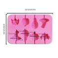 thumbnail image 6 of EUDIDV Baking Biscuit Molds 8 Even Halloween Lollipop Manual Candy Food Grade Does Not Match The Stick Biscuit Mold Shape, 6 of 6