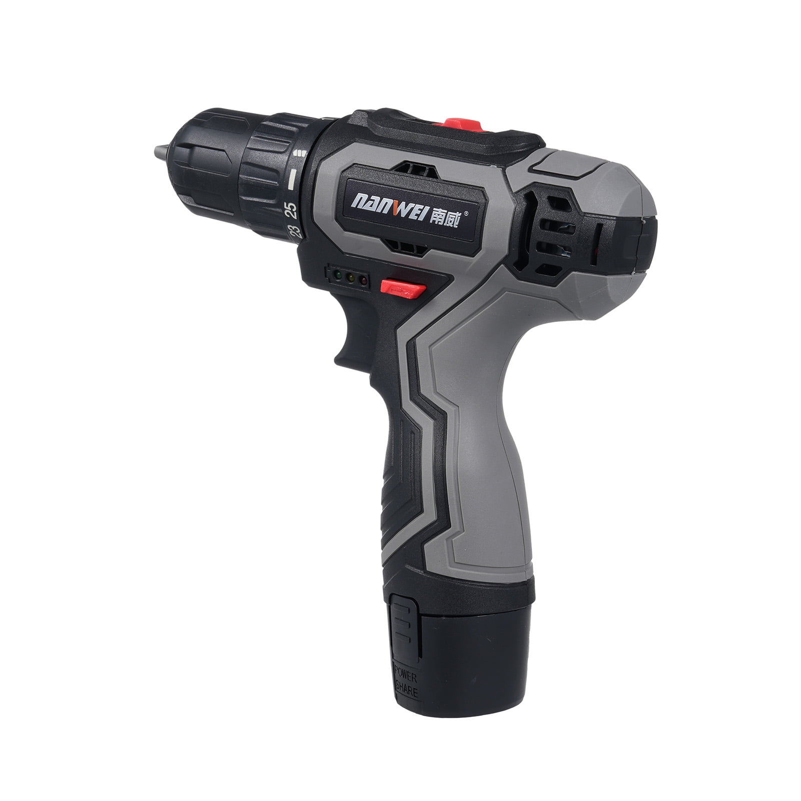 Wall Cordless Drill Sets Electric Drill 25+1 Torque Setting for Home Reconstruction, DIY Handicrafts, Woodworking, Landscaping Work, Car Maintenance 16.8V 1500mah Battery, US Plug
