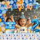 thumbnail image 3 of Set de decoración de cumpleaños Blue Dog para fiesta de segundo cumpleaños para niño, 3 of 5