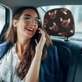 thumbnail image 6 of Goofa Bulldog with Sunglasses Pattern 2 PCS Car Headrest Cover, Headrest Protector,Universal Interior Car Accessories, 6 of 6