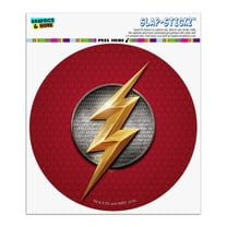Justice League Movie Flash Logo Automotive Car Window Locker Circle Bumper Sticker