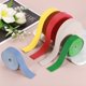 thumbnail image 4 of Correa de cuero sintético, tira de cinturón de 1" de ancho x 197" de largo para proyectos de manualidades, collares para mascotas (amarillo), 4 of 7