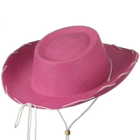 Pink Felt Cowboy Child Hat Woody Toy Story Jessie Cowgirl Sheriff Costume Movie