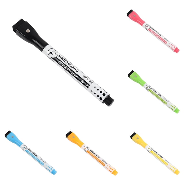 ZXNWN Dry Erase Markers 8 Pack 10ml Assorted Colors Whiteboard Pens for Small White Board Dry Erase Board Office Meeting Doodling