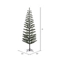 thumbnail image 5 of Vickerman Artificial Christmas Tree 9' x 34" Green Feather Tree 130 Tips, 5 of 6