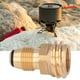 thumbnail image 2 of Adaptador de tanque de propano, manguera de conexión rápida, conector inflable de propano para exteriores VoborMX herramienta, 2 of 8