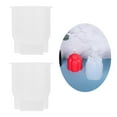 thumbnail image 1 of WASHWEPE 2Ud Reutilizable De Silicona Para Velas Y Jabones Artesanales Con Forma De Flor, 1 of 7