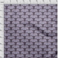 thumbnail image 4 of oneOone Silk Tabby Medium Purple Fabric Elephant Fabric For Sewing Printed Craft Fabric By The Yard 42 Inch Wide, 4 of 5