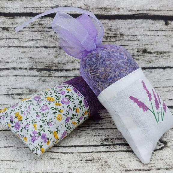 Pretyzoom Empty Lavender Bag Linen Cloth Assorted Color 20Pcs