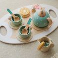 thumbnail image 1 of USHOBE 1 Set 15 Pieces Tea Set for Toddlers with Plastic Material for Hand Eye Coordination Training, 1 of 8