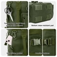 thumbnail image 6 of SAN LIKE Fishing Bag Black Fishing Sling Tackle Storage Backpack Outdoor Large Fishing Bag with Waterproof Rain Cover Fishing Gifts for Men & Green, 6 of 8