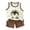 H01-Brown, variant on Toddler Infant Baby Girls Summer Clothes Kid Outfits Boys Short Sleeves T-Shirt Tops + Shorts Cute Outfits Set For Kid Summer Outfits 2t 3t 4t 5t 6t 7t 8t(H01-Pink,3-4 Years)