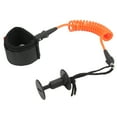 thumbnail image 1 of Bracelet de Paddle, Laisse de Surf Haute Élasticité pour Femmes pour Surf Tout Autour Orange, 1 of 8