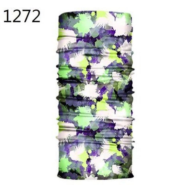 Turbante navideño multicolor, Bandanas sin costuras, pañuelo para la cabeza, diadema mágica, máscara facial, pañuelo para bicicleta, novedad
