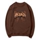 thumbnail image 5 of Xuyuer Women's Printed Long Sleeve Round Neck Casual Hoodless Sweatshirt, Comfortable Pullover Top for Mother's Day Gifts, Family Events and Relaxed Everyday Wear, 5 of 5