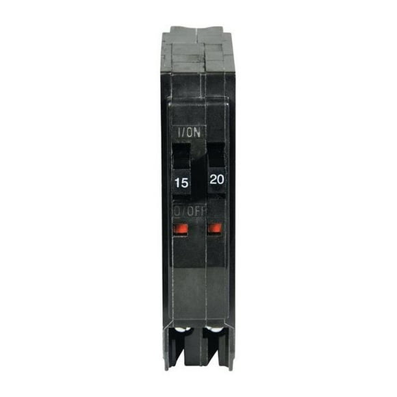 Scheinder Disjoncteur Électrique QO 20 Ampères Tandem Monobloc Miniature