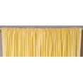 thumbnail image 2 of Yellow Rod Pocket  Velvet Curtain / Drape / Panel   - 43W x 108L - Piece, 2 of 2