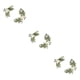 thumbnail image 3 of Conjunto de letreros de flores de imitación Ounissouiy hipoalergénico color Blanco, 3 of 6