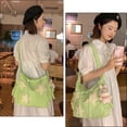 thumbnail image 2 of Y2K Corduroy Shoulder Bag Women, Cute Tote Bag Large Crossbody Bag for Office Work Travel Shopping, 2 of 5