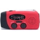 thumbnail image 3 of Dinamo de emergencia NOAA FM AM WB Radio meteorológica Radio de manivela solar con linterna de 3 LED y banco de energía de 1000 mAh para senderismo Camping Tormenta de nieve Huracán, 3 of 5