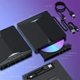 thumbnail image 3 of Becaristey Black Portable DVD Player 5in1 Optical Disc Universal CD R 7-in-1 Optical Drive Dvd Rw Optical Drive 5in1, 3 of 6