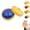05# (Blue), variant on Glitter Dumpling Anxiety Relief Squeeze Toys - Sparkling Stress Relief Collectible & Desktop Accessory for Adults,(Gold Red)