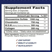 Alflexil - Glucosamine Chondroitin MSM Collagen - 60 capsules