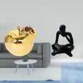 thumbnail image 2 of Estatua decorativa,Escultura de frutas para decoración del hogar para escritorio interior.,Figura de lector abstracto,Estatua de pensador abstracto,arte,manualidades,decoraciones,Figuras, 2 of 8