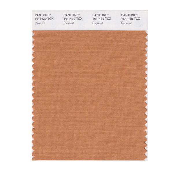 Pantone Cotton Swatch 161439 Caramel