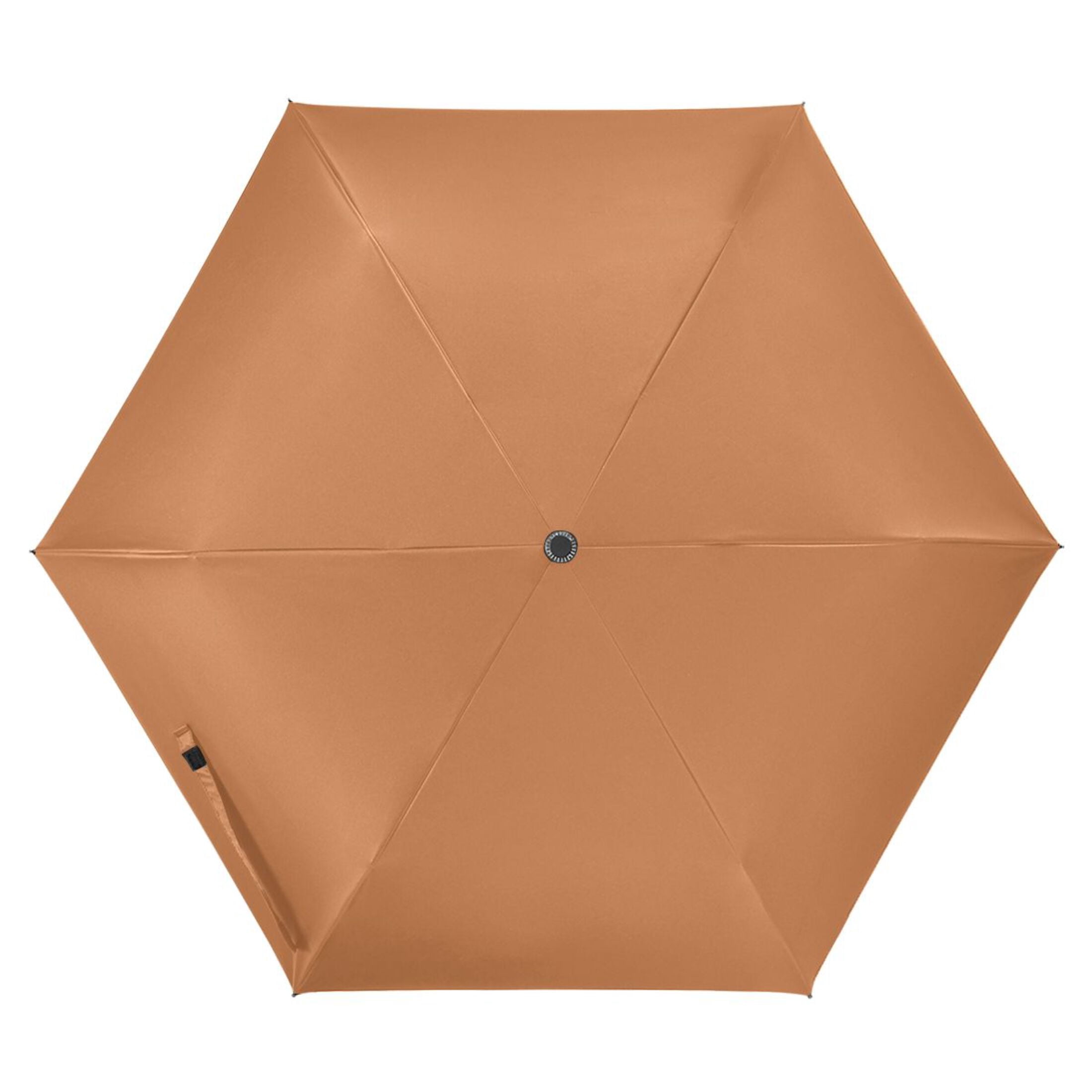 Brown Compact Sun Umbrella Windproof Travel Umbrellas for Rain Strong Portable UV Protection