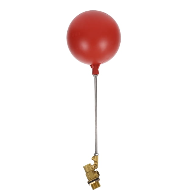 KAKOWELY mini float valve Universal Replacement Float Valve for Water Tanks and Water Towers Automatic Water Control Valve for Fish Tanks and Pools Floating Ball Valve