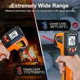 thumbnail image 5 of YMTQ Infrared Thermometer Handheld Temperature Gun Non-Contact Laser Heat Tester -50-600°C for Industrial Home Automobile Use, 5 of 6