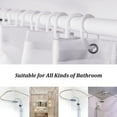 thumbnail image 6 of 4 PCS Valentines Shower Curtain Romantic Shower Curtain Sets with Non-Slip Rug, Toilet Lid Cover, Bath Mat and 12 Hooks, Durable Waterproof Shower Curtain Sets, 6 of 9