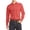 Coral, variant on Men's Long Sleeve Regular Fit Button Up Pocket Solid Standard Cuff Dress Shirt
