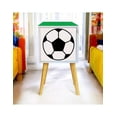 thumbnail image 3 of Buró Mesa De Noche Recámara Niños Futbol Balón Luz Led Verde, 3 of 4