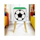 thumbnail image 3 of Buró Mesa De Noche Recámara Niños Futbol Balón Luz Led Verde, 3 of 4