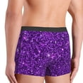 thumbnail image 5 of Bingfone Purple Glitter Men'S Underwear - Casual Stretch Boxer Briefs-X-Large, 5 of 9