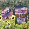 thumbnail image 2 of SKYSONIC Garden Flag Cityscape with Temple Neuf Double-Sided Printed House Sports Flag-12x18(in)-Polyester Decorative Flags for Courtyard Garden Flowerpot, 2 of 6