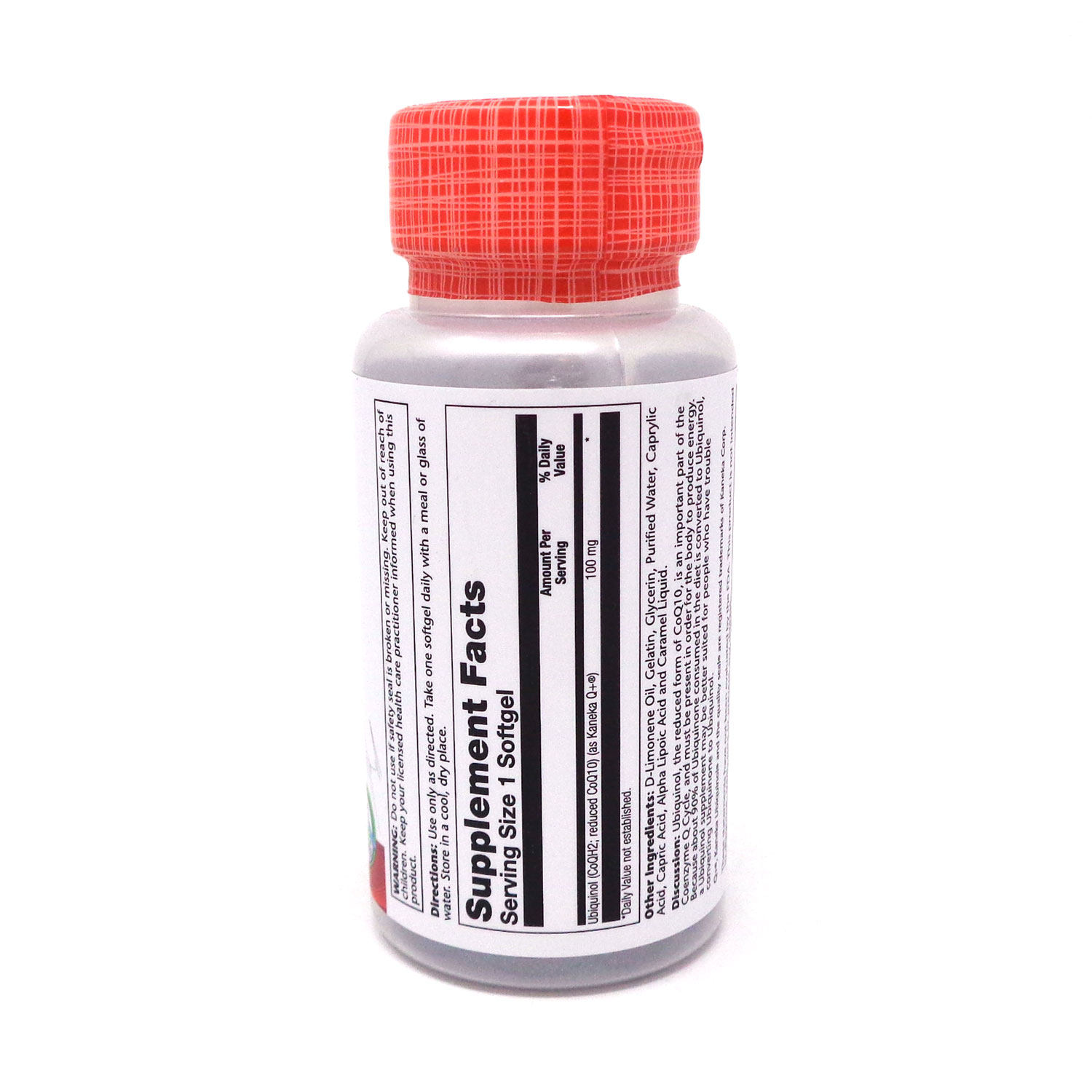 Solaray Ubiquinol CoQ-10 100 mg - 30 Softgels