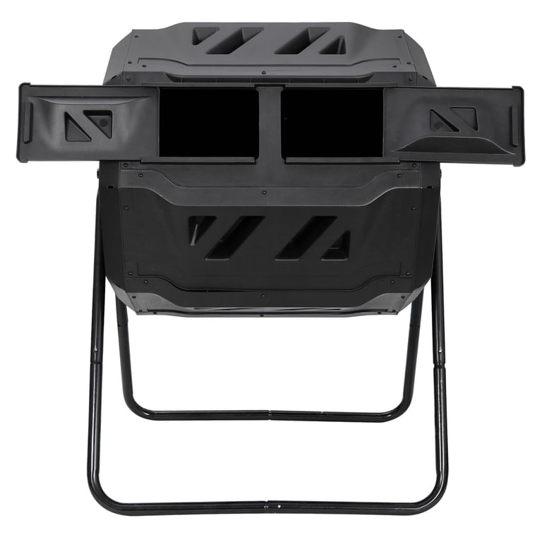 ZenStyle Dual Rotating Compost Tumbler, 43 Gallon photo 1