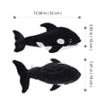 thumbnail image 2 of Plush Whale Hand Puppet Stuffed Ocean Animal Interactive Cartoon Whale Puppet, 2 of 7