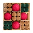 thumbnail image 2 of Adornos navideños, adornos navideños, regalos navideños, adornos navideños, 44 bolas flocadas, peluches multicolor, bolas navideñas flocadas, adornos para ventanas, bolas navideñas flocadas, 2 of 6